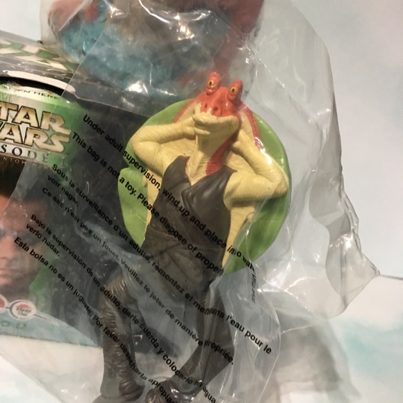 STAR WARS VTG 1999 KFC TOY COLLECTION OF 7 SEALED - Picture 5 of 16